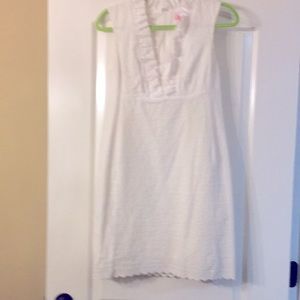 Lilly Pulitzer, white eyelet dress size 6